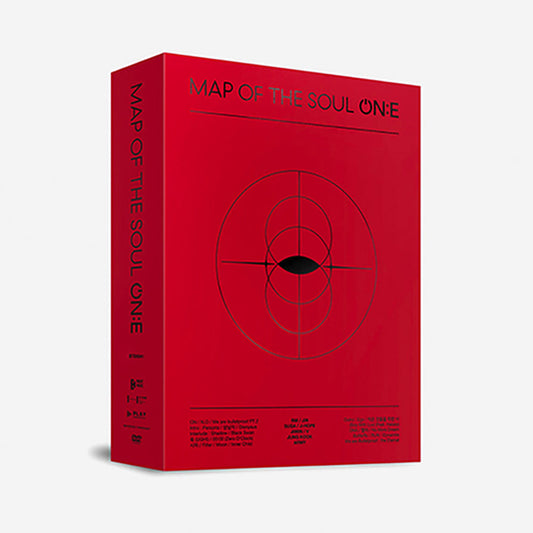 BTS 'MAP OF THE SOUL ON:E' DVD COVER