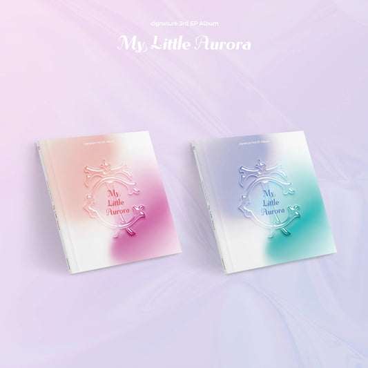 CIGNATURE 3RD EP ALBUM 'MY LITTLE AURORA' COVER