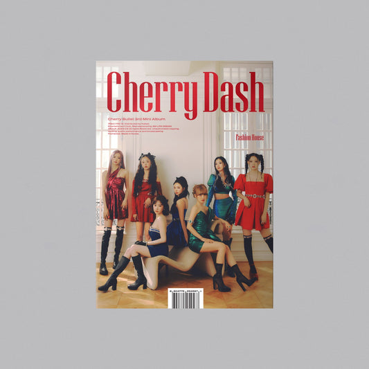 CHERRY BULLET 3RD MINI ALBUM 'CHERRY DASH' FASHION HOUSE VERSION COVER