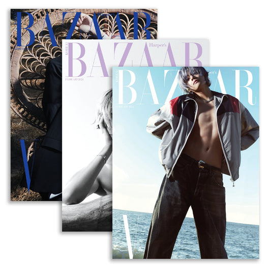 BAZAAR 'FEBRUARY 2024 - V (BTS)' SET COVER